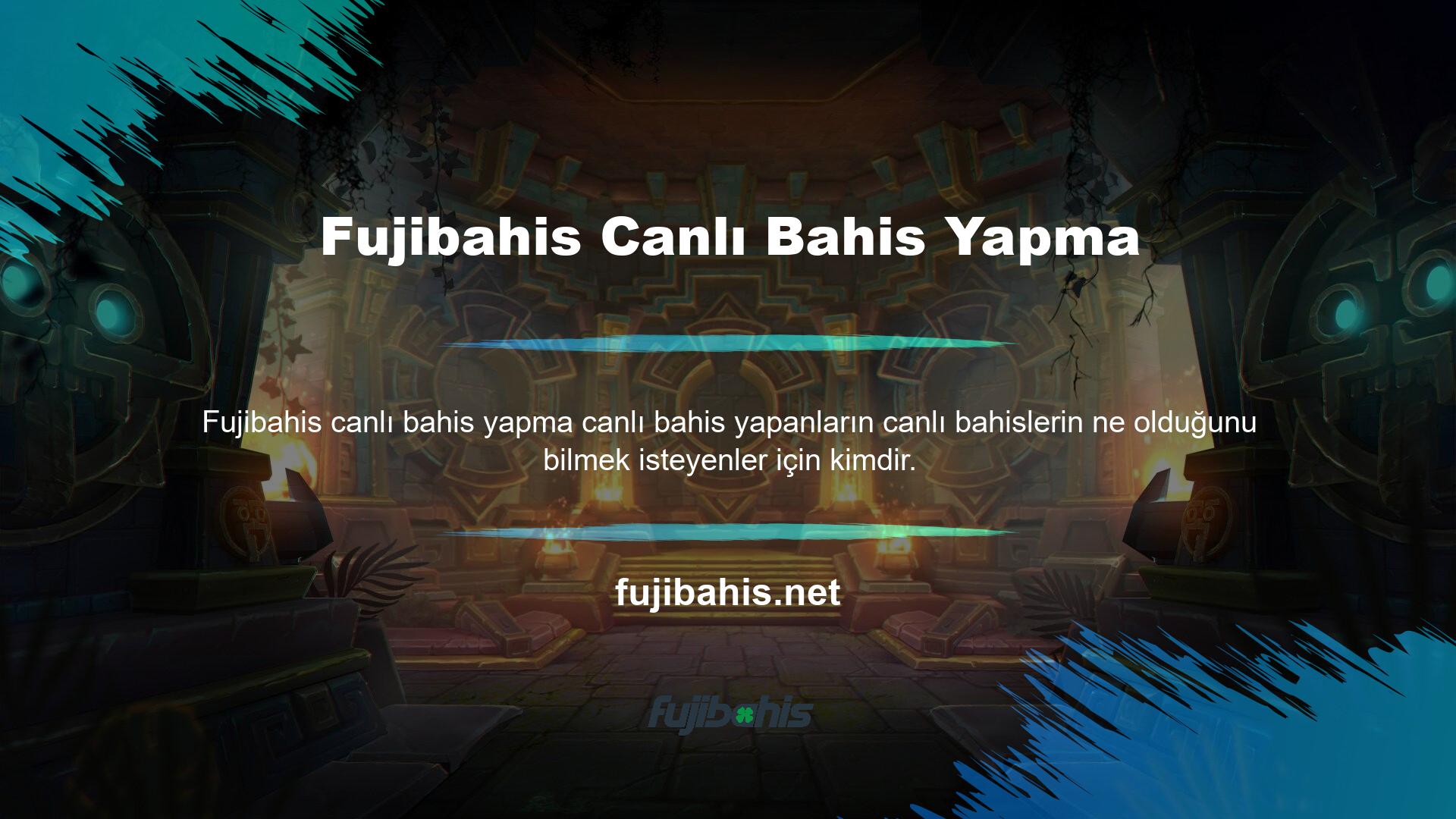 Herkes kolayca canlı bahis yapabilir
