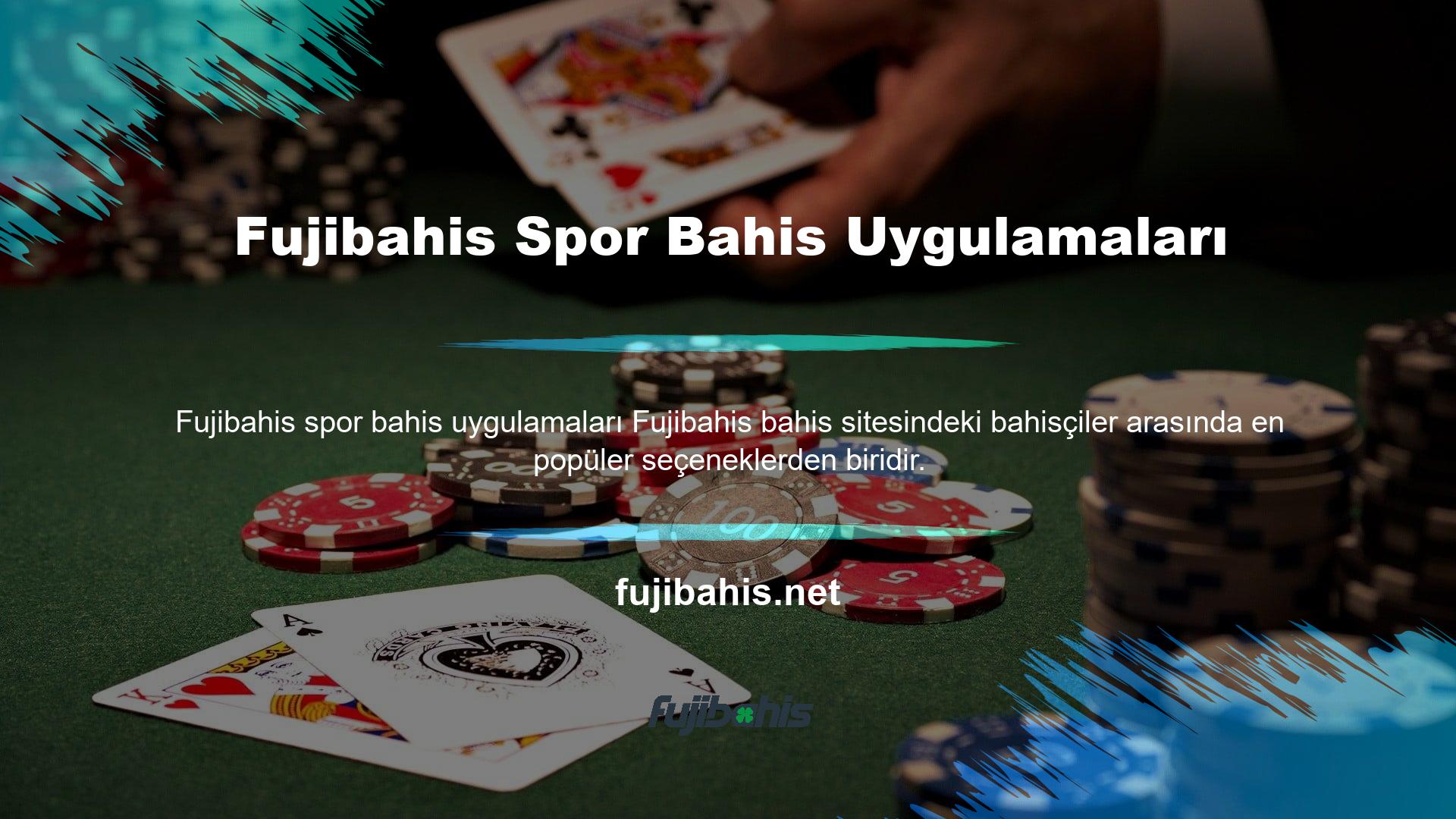 Uygulamanın geniş bir spor arşivi var